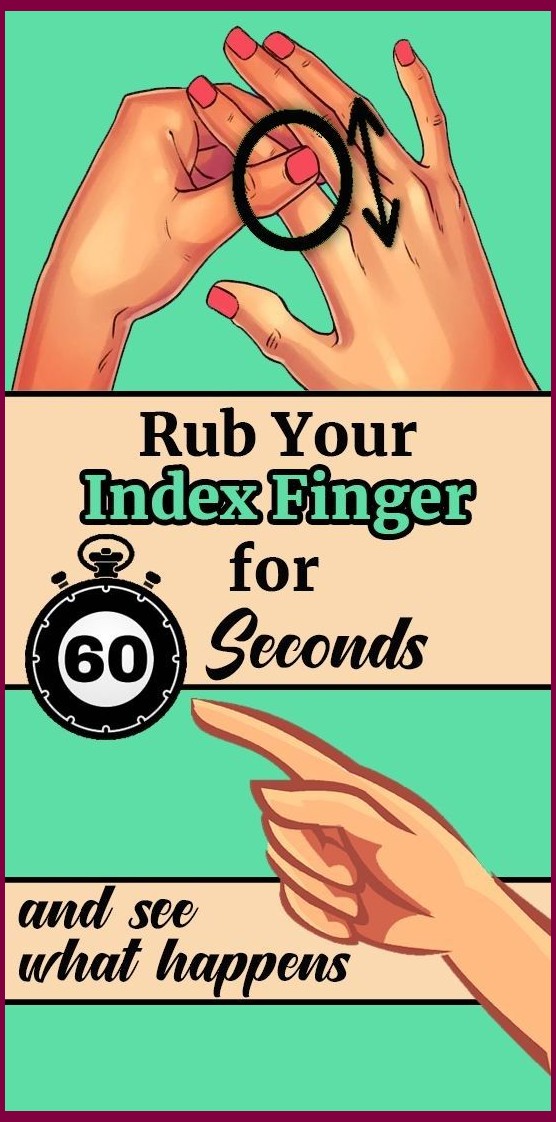 Rub Your Index Finger For 60 Seconds and See What Happens post thumbnail image