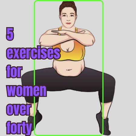 Best 5 Exercises Every Woman Over 40 Should Do Every Week post thumbnail image